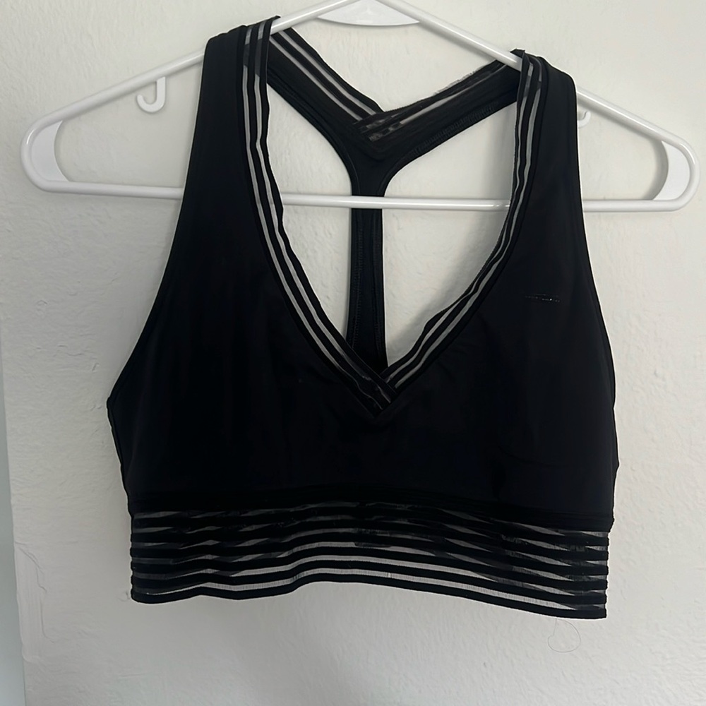 Lululemon V-neck long line bra